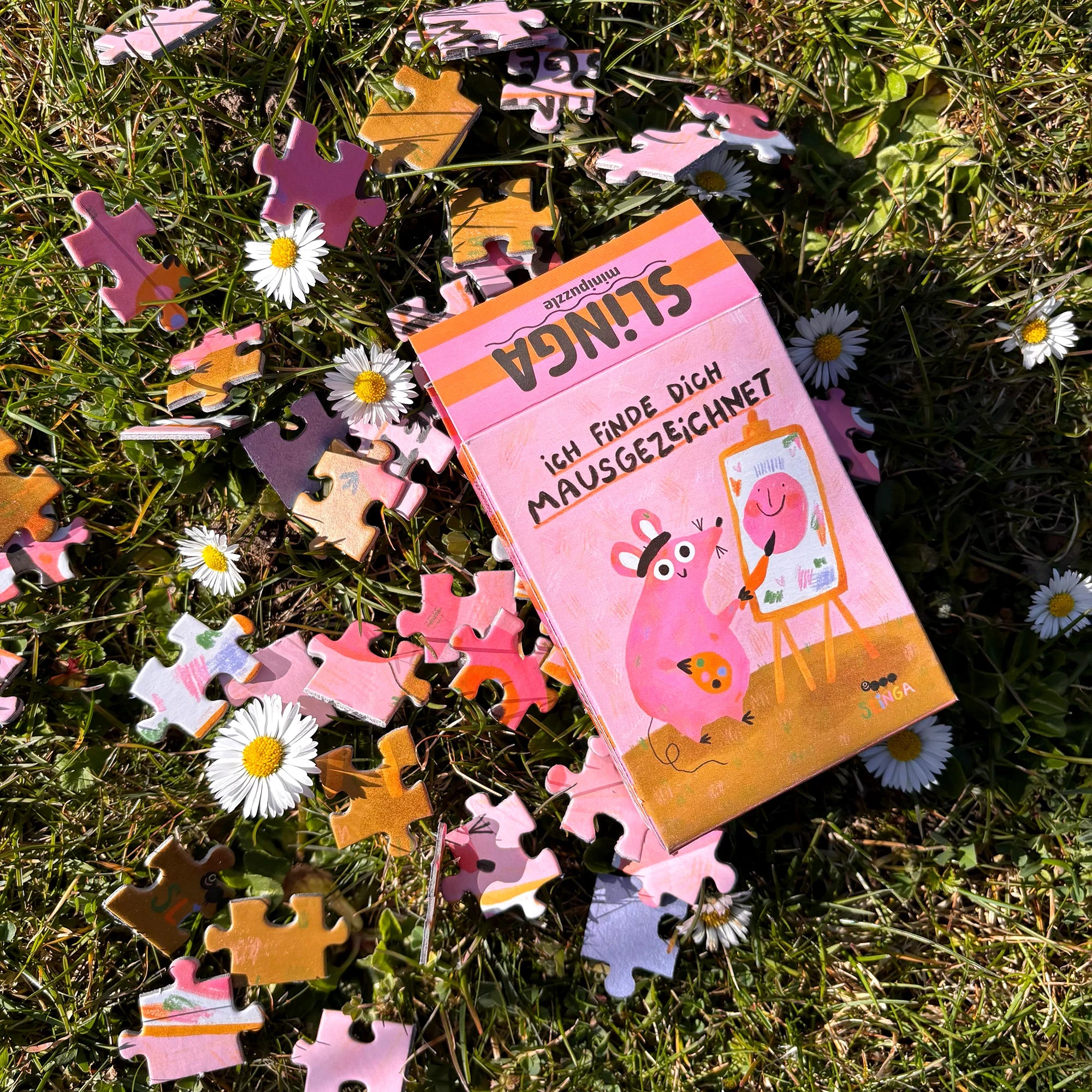 Mini Puzzle - Mausi mach Pausi