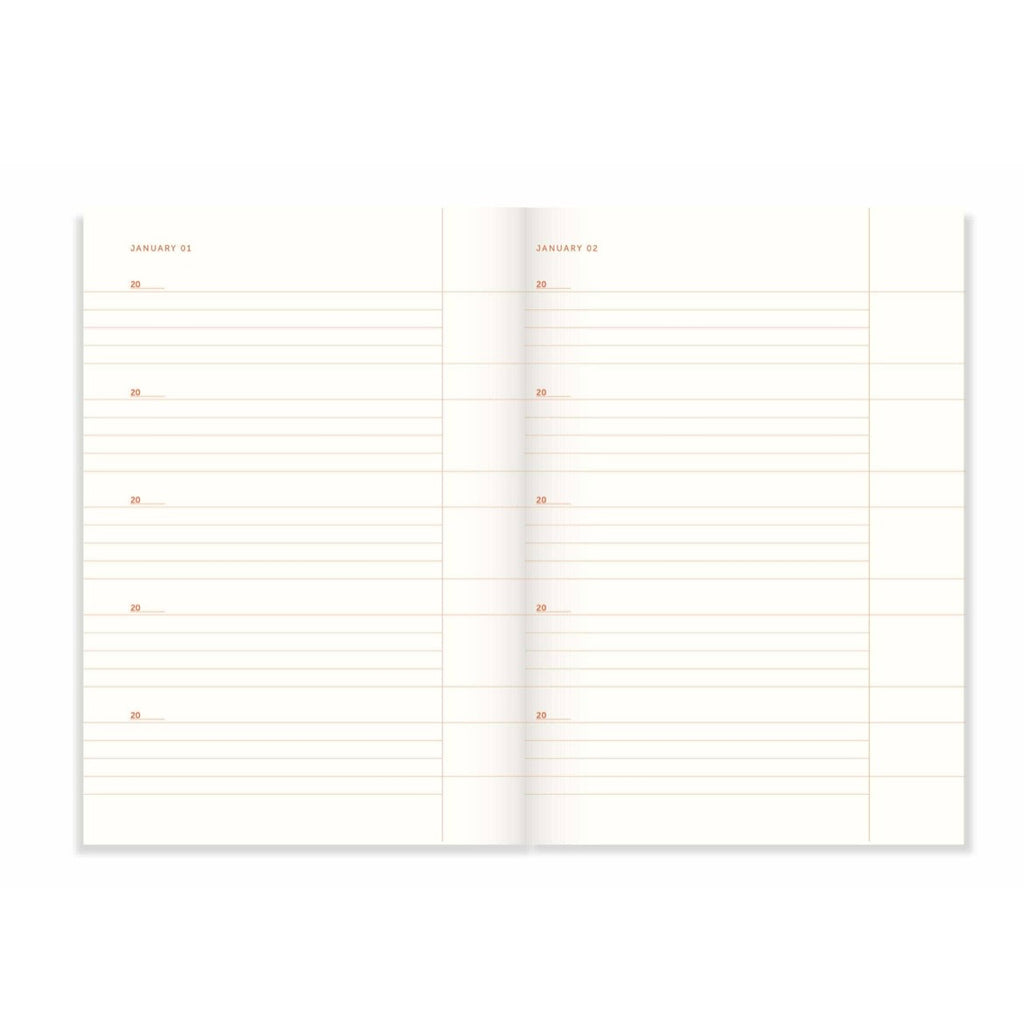 A Line A Day - 5 Year Journal - Blau