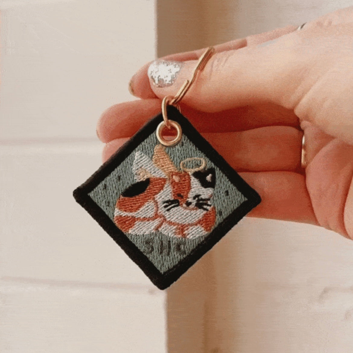 Schlüsselanhänger - Duality Cat