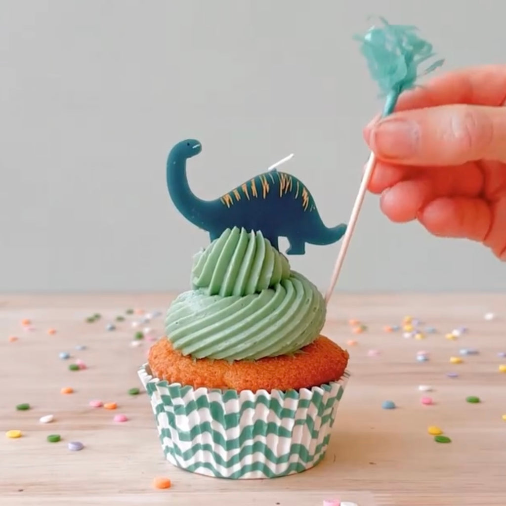 Kuchenkerzen - Dinos
