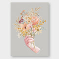 Postkarte - Blumen für Dich