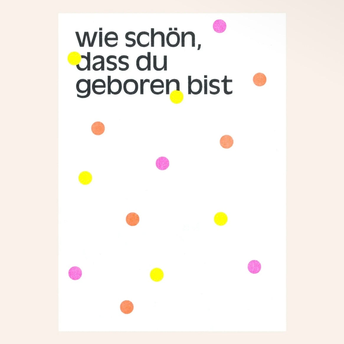 Postkarte - Wie schön