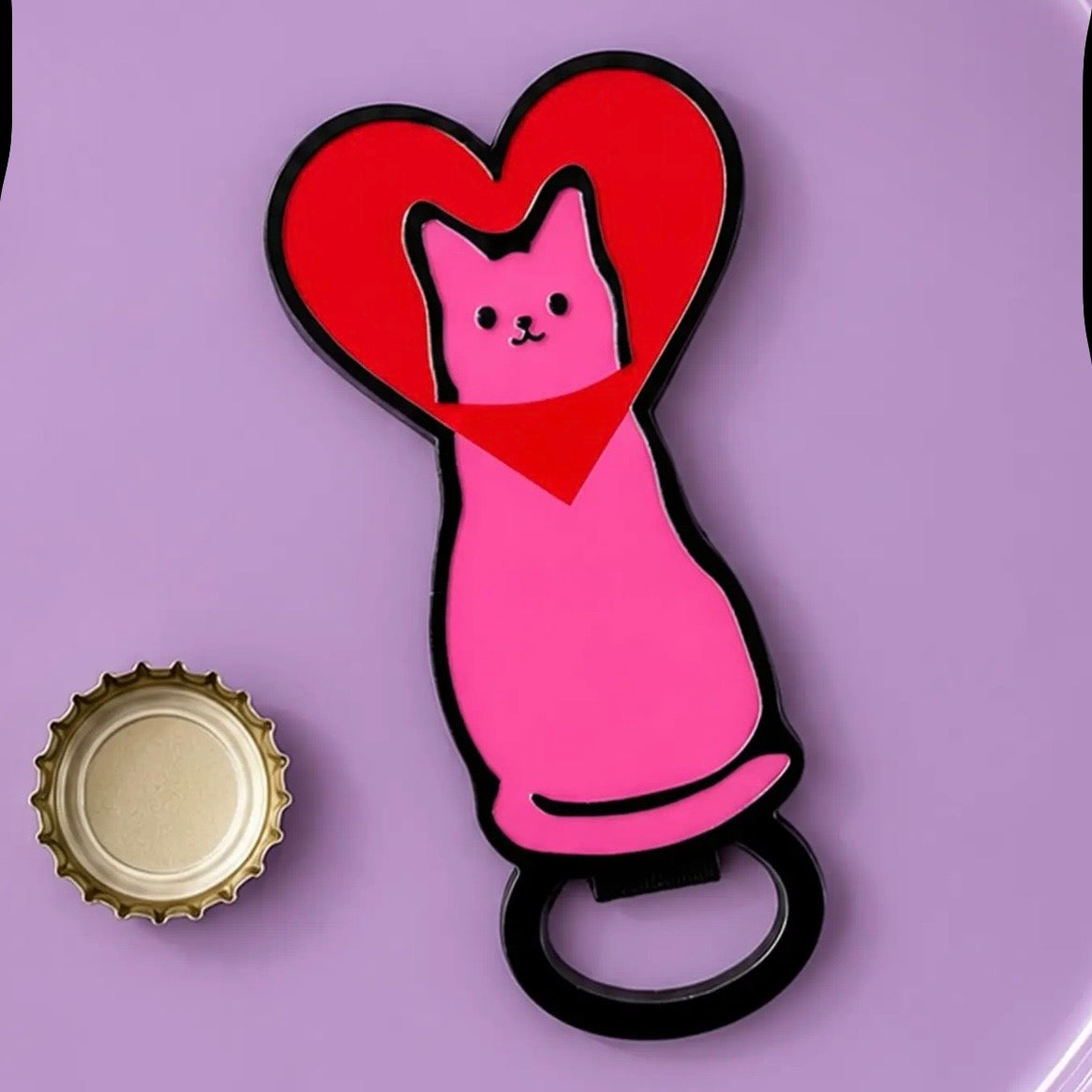 Flaschenöffner - Love Cat