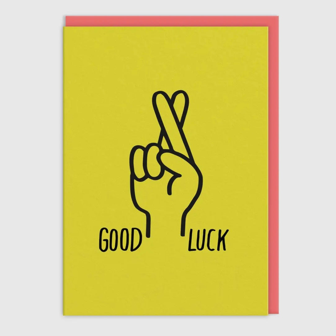 Grußkarte - Good Luck