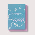 Grußkarte - Bon Voyage