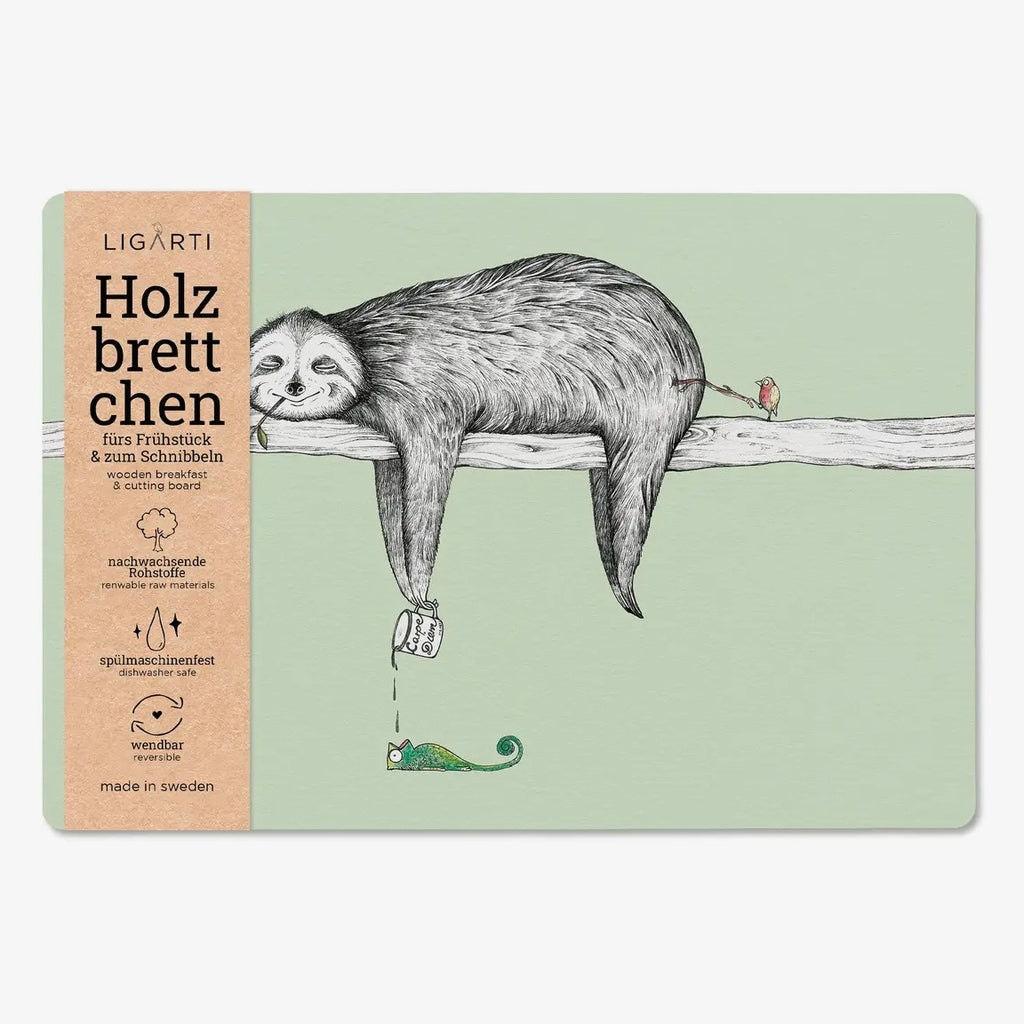 Brettchen - Faultier