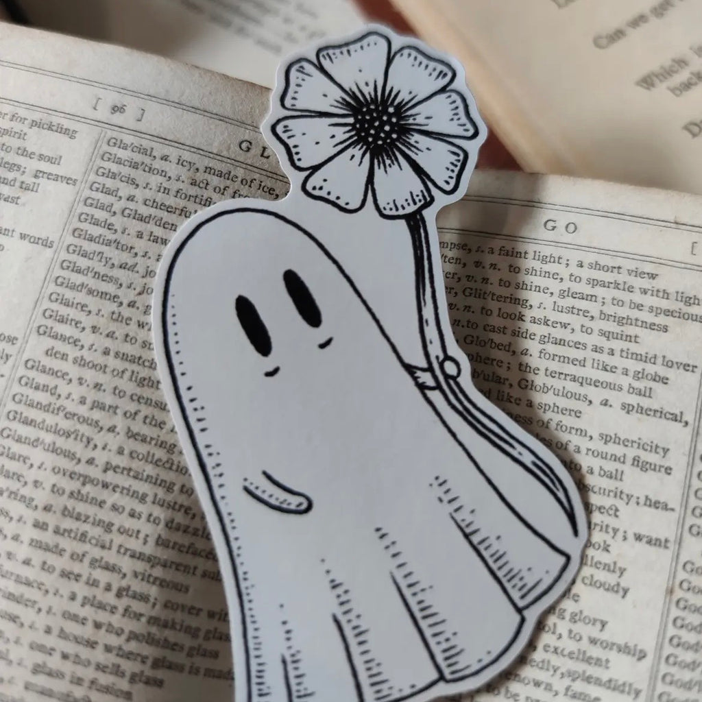 Sticker - Flower Ghost