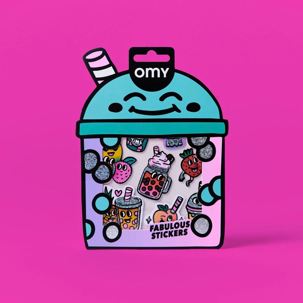 Stickerbogen - Bubble Tea