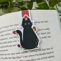 Magnetisches Lesezeichen - Schwarze Katze