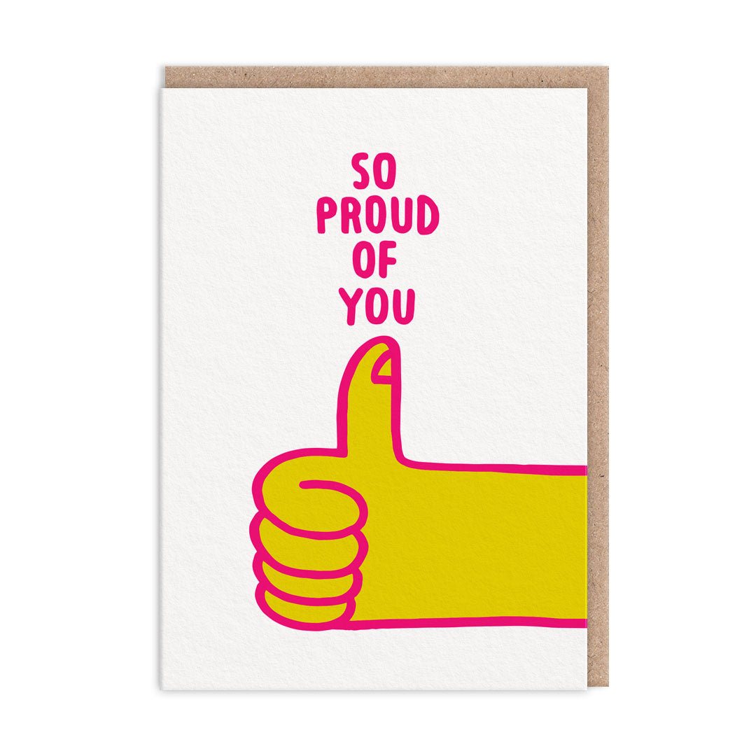 Grußkarte - So Proud Of You