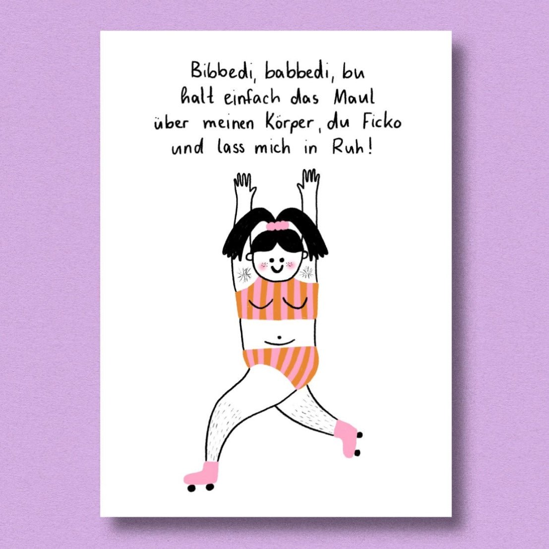 Postkarte - Bibbedi Babbedi