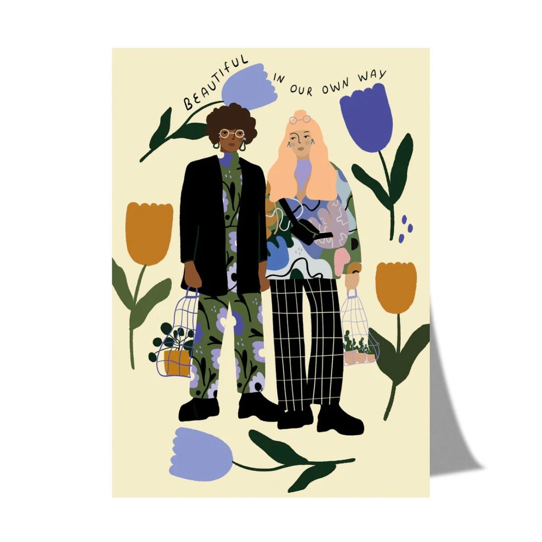 Postkarte - Beautiful In Our Own Way