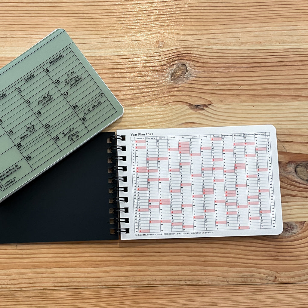 Tischkalender 2027 - 13x9