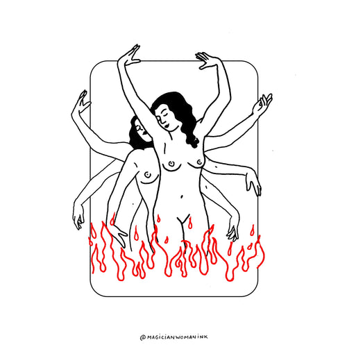 A4 Print - Flames
