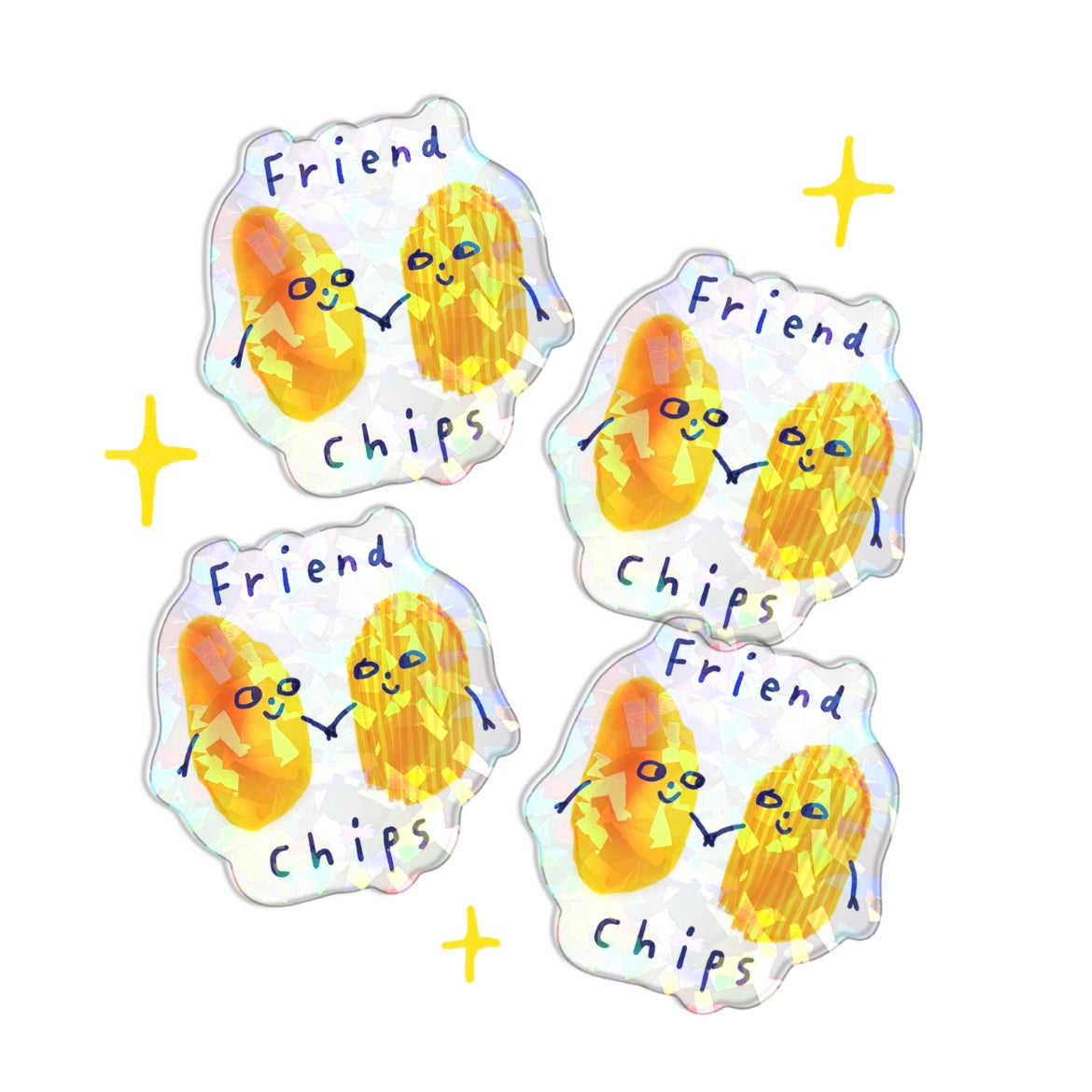 Aufkleber - Glitzer Sticker