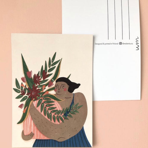 Postkarte - Blooming Together