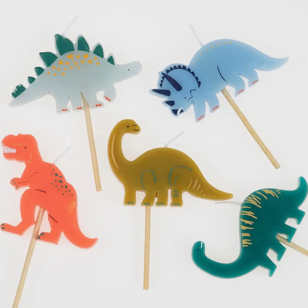 Kuchenkerzen - Dinos