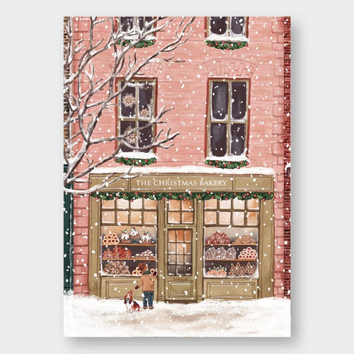 Postkarte - Christmas Bakery