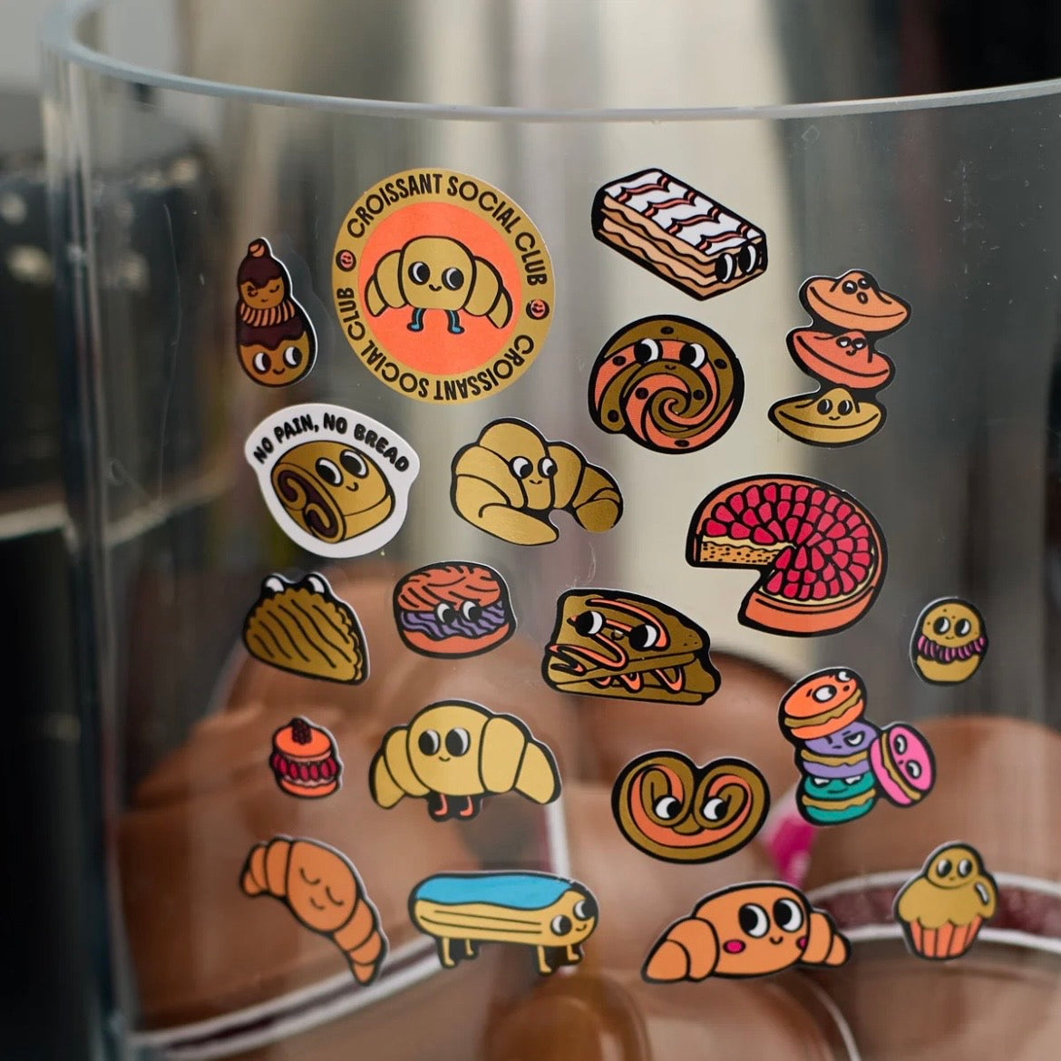 Stickerbogen - Iconic Croissant