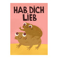 Postkarte - Hab Dich Lieb