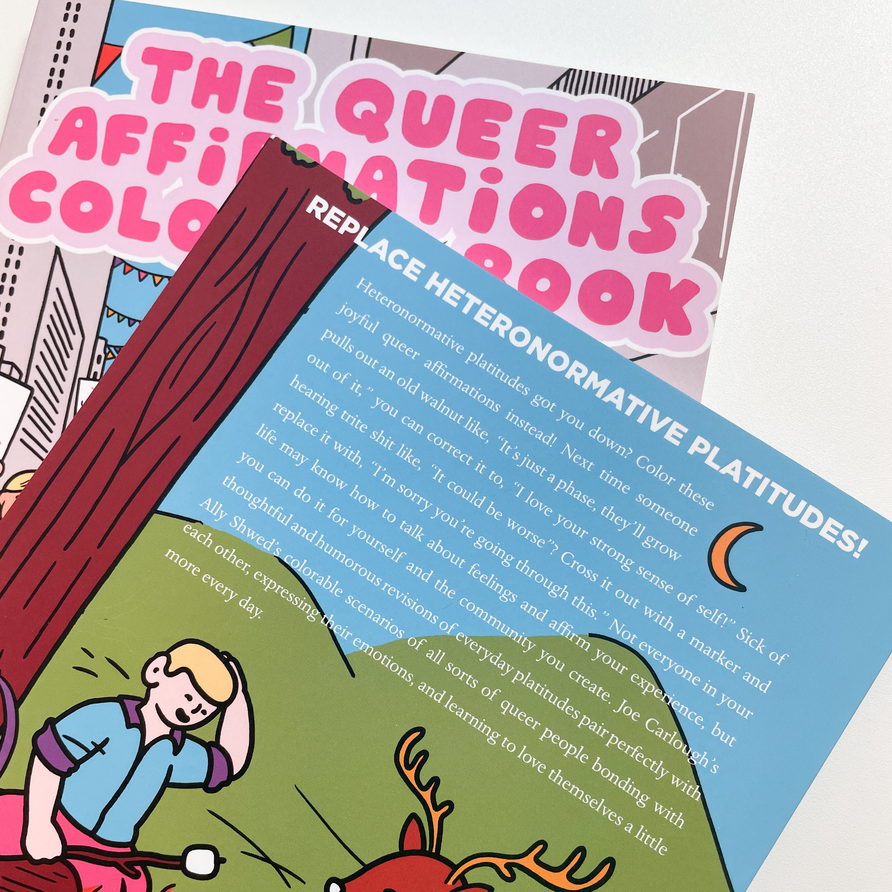 Ausmalbuch - Queer Affirmations Coloring Book