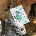 Grußkarte - Annoying Dino