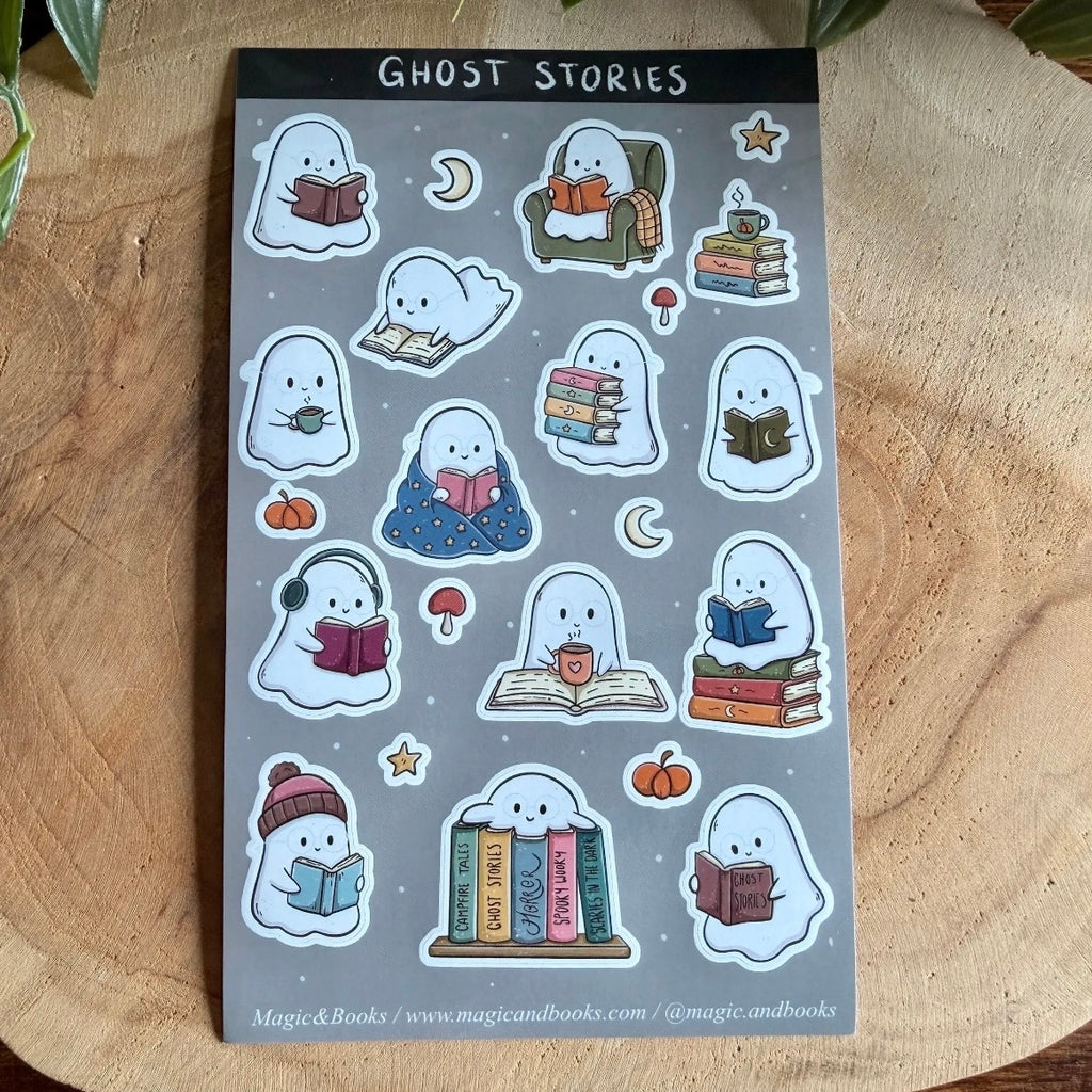 Stickerbogen - Ghost Stories