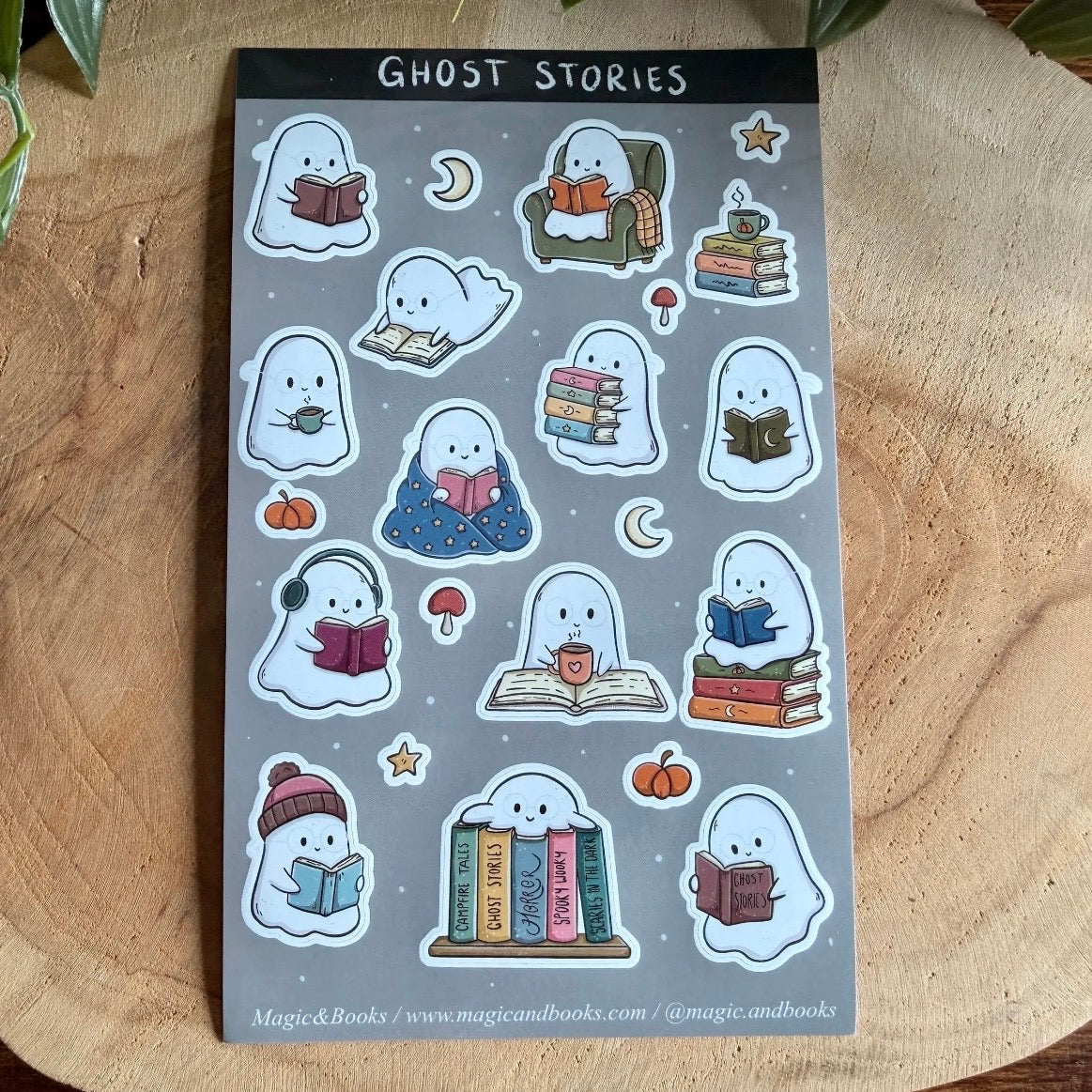 Stickerbogen - Ghost Stories