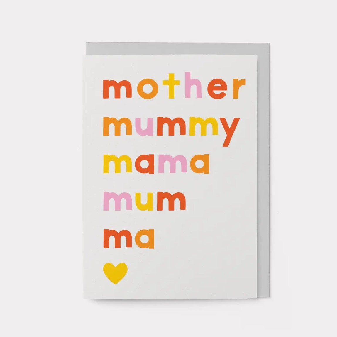 Grußkarte - Mother Mummy Mama