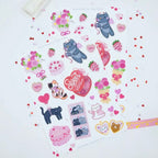 Stickerbogen - Sweet Love