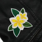 Patch - Gelbe Plumeria