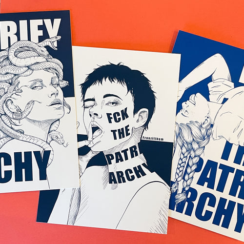 A6 Print - FCK The Patriarchy (Braids)