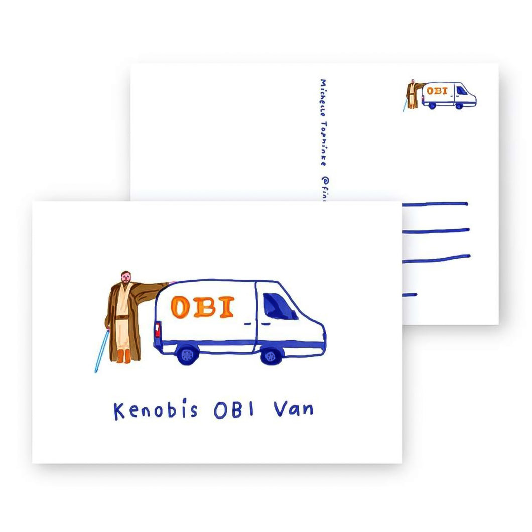 Postkarte - Kenobi Obi Van