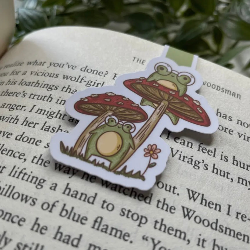 Magnetisches Lesezeichen - Frösche