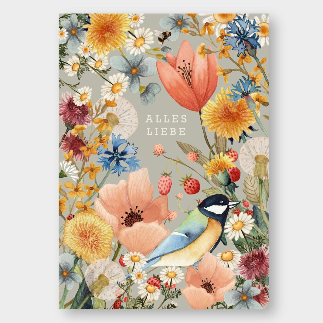 Postkarte - Alles Liebe