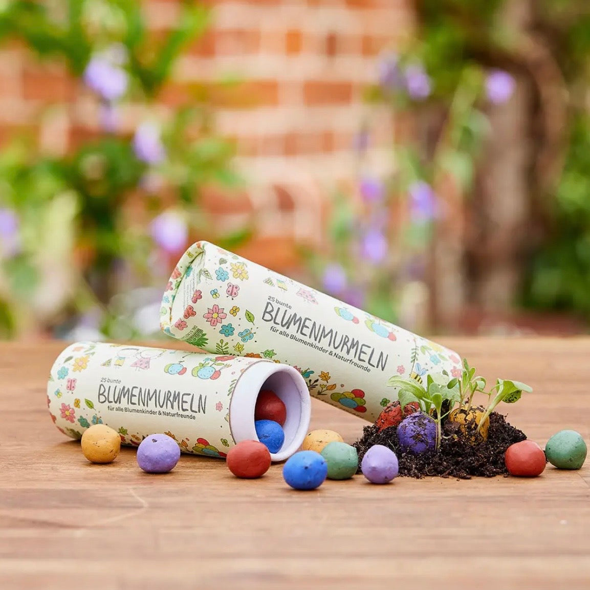 Blumenmurmeln - 25er Dose