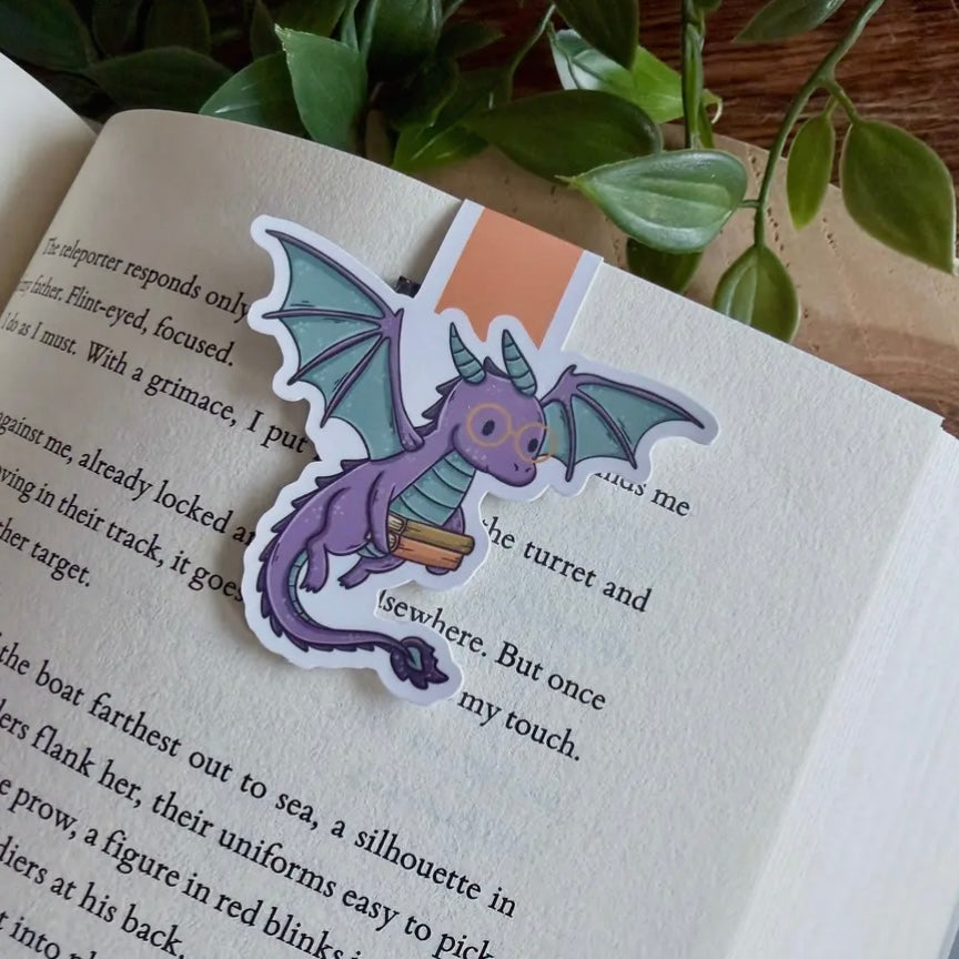 Magnetisches Lesezeichen - Drache