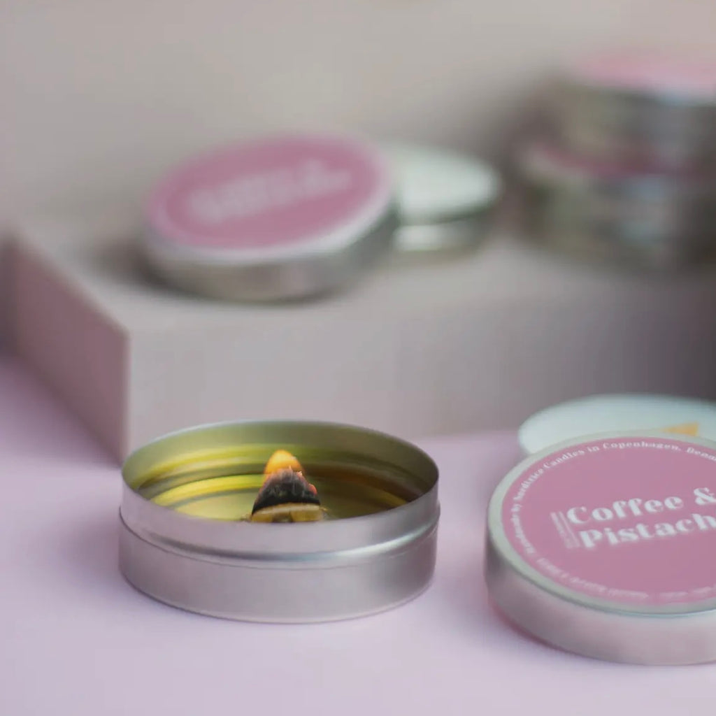 Duftkerze Mini - Coffee & Pistachio