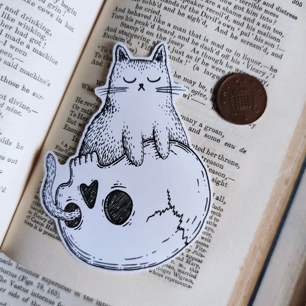 Sticker - Skull Cat