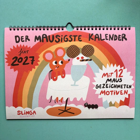 BALD VERFÜGBAR: Der Mausigste Kalender 2027