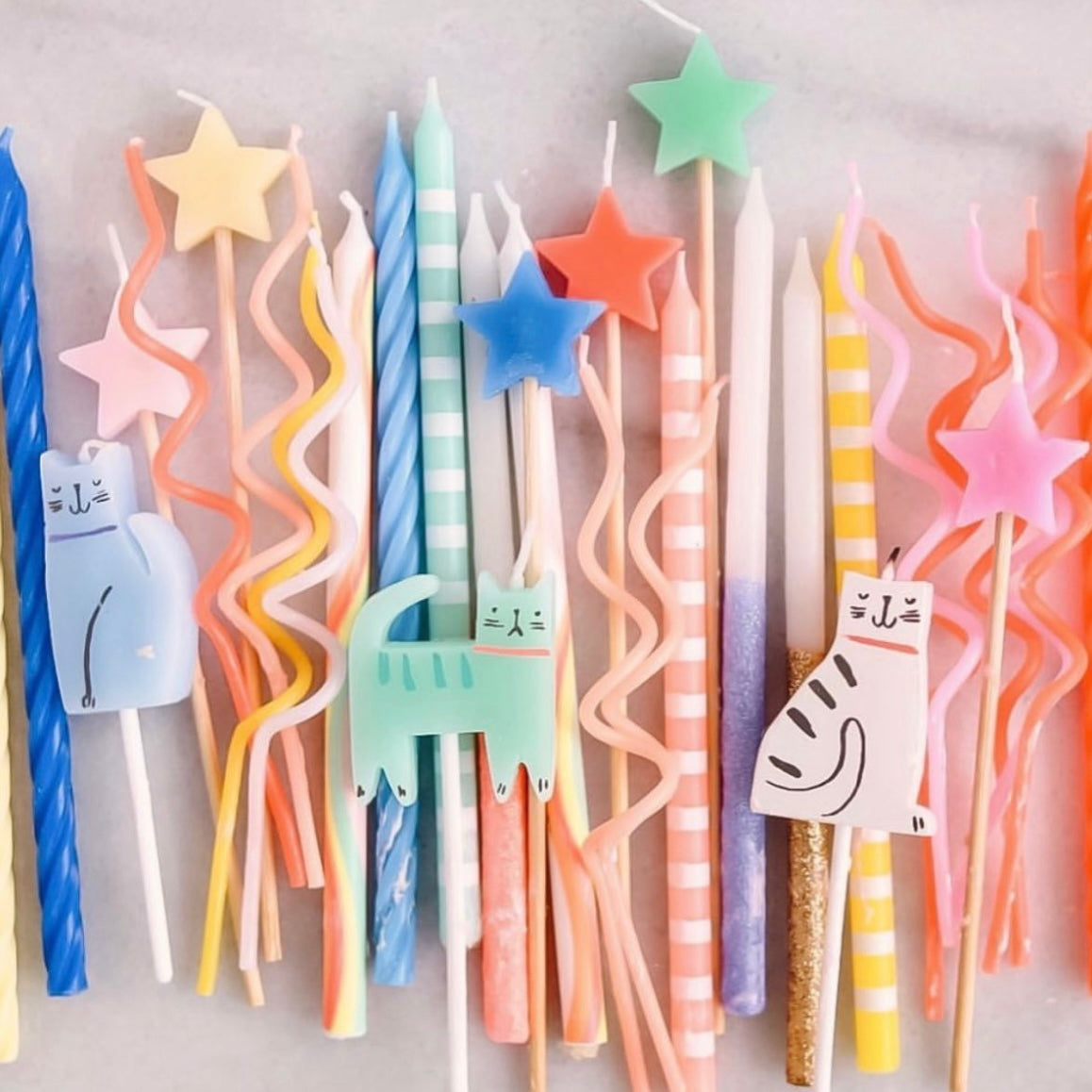 Kuchenkerzen - Katzen