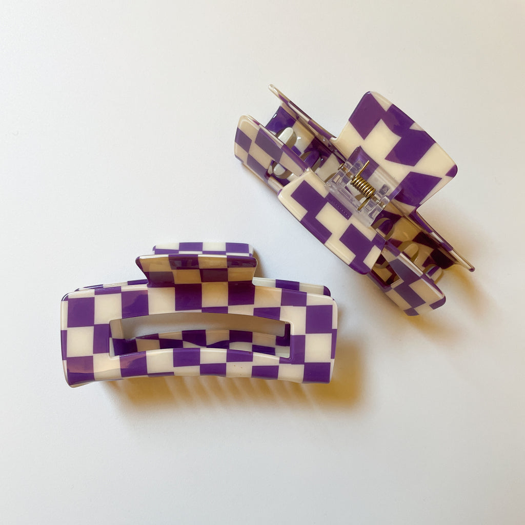 Haarspange - Checkerboard