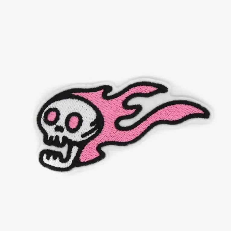 Patch - Flaming Skull