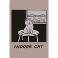 Postkarte - Indoor Cat