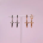 Ohrringe - Dagger (Gold/Silber)