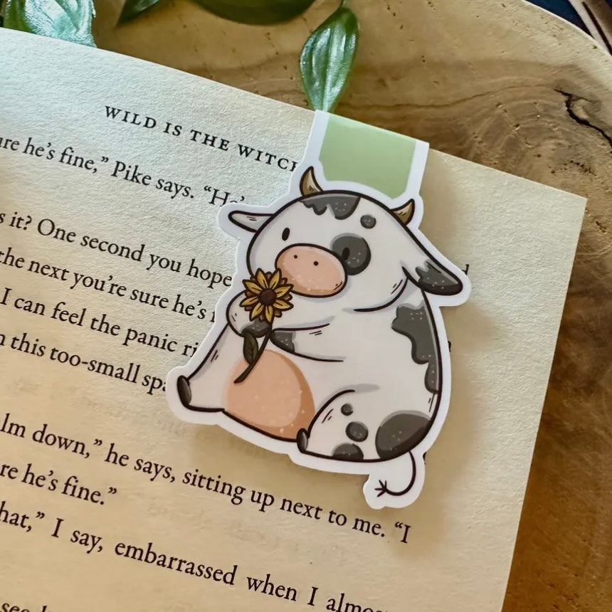 Magnetisches Lesezeichen - Kuh