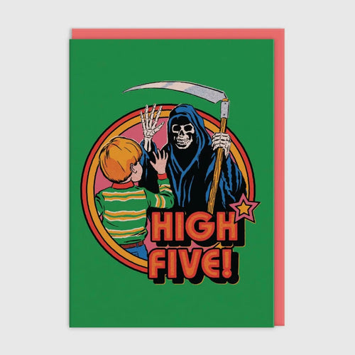 Grußkarte - High Five
