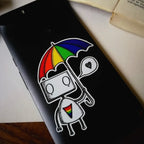 Sticker - Rainbow Robot