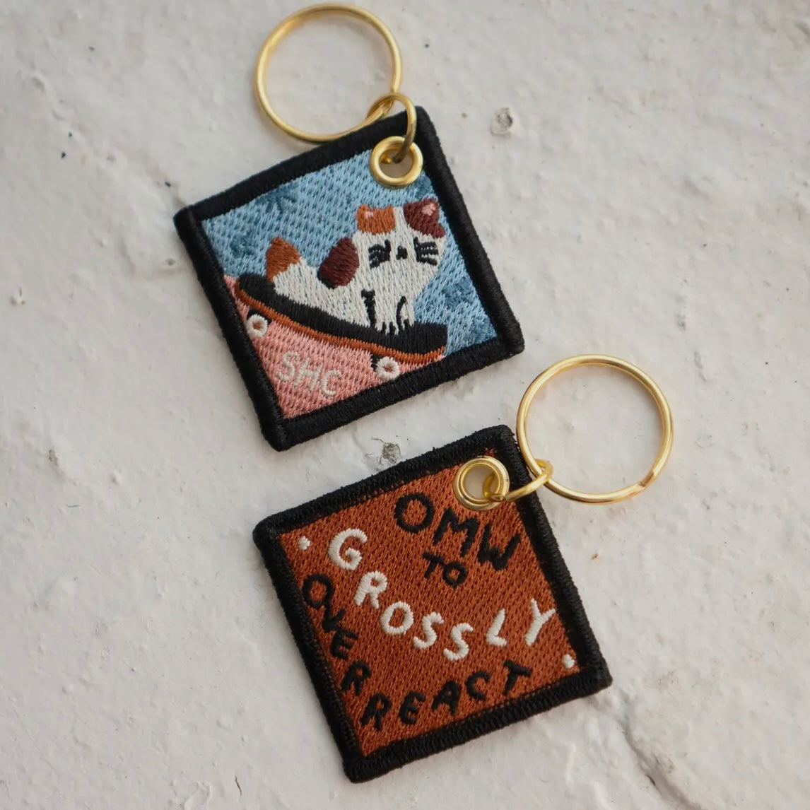 Schlüsselanhänger - Overreact