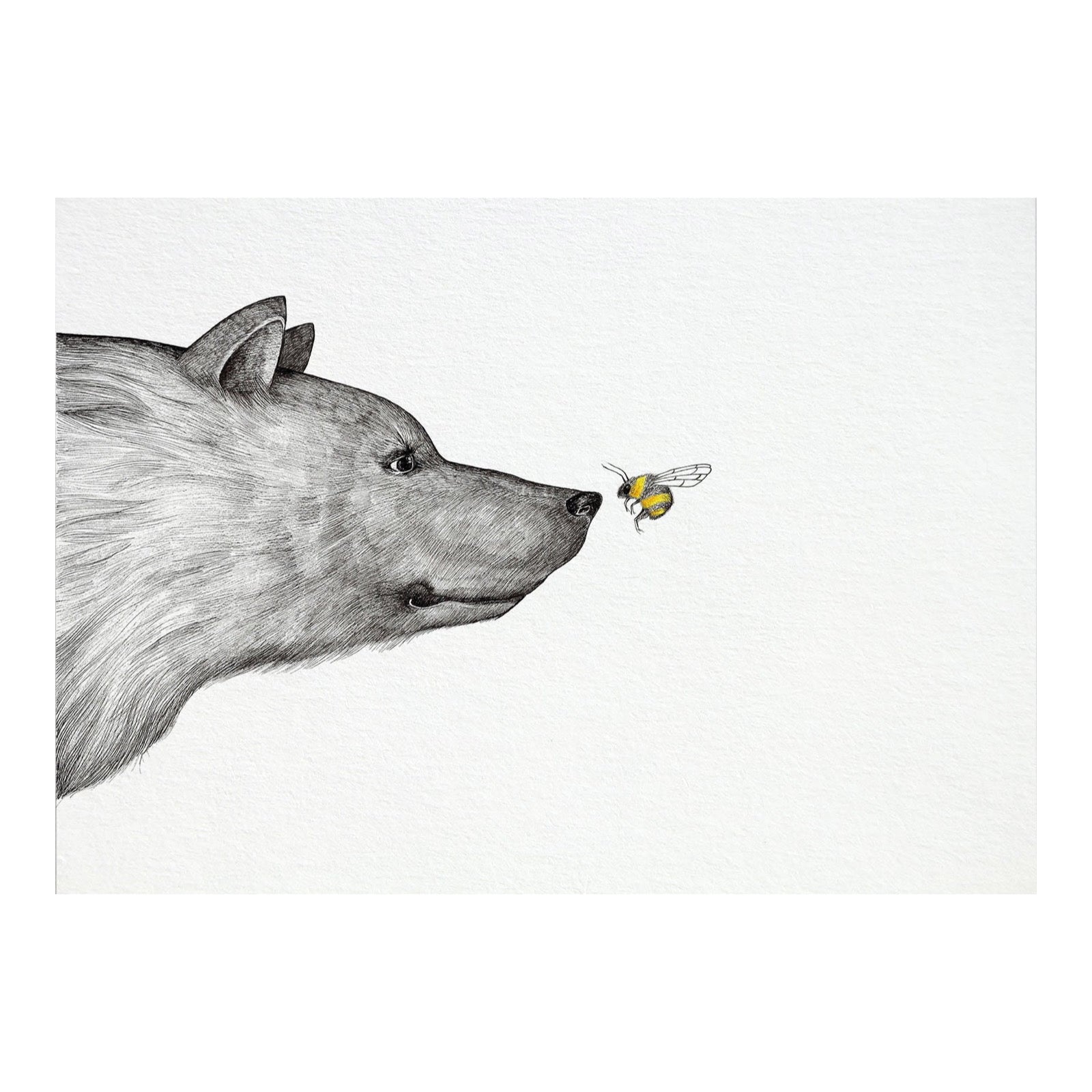 Postkarte - Die Begegnung